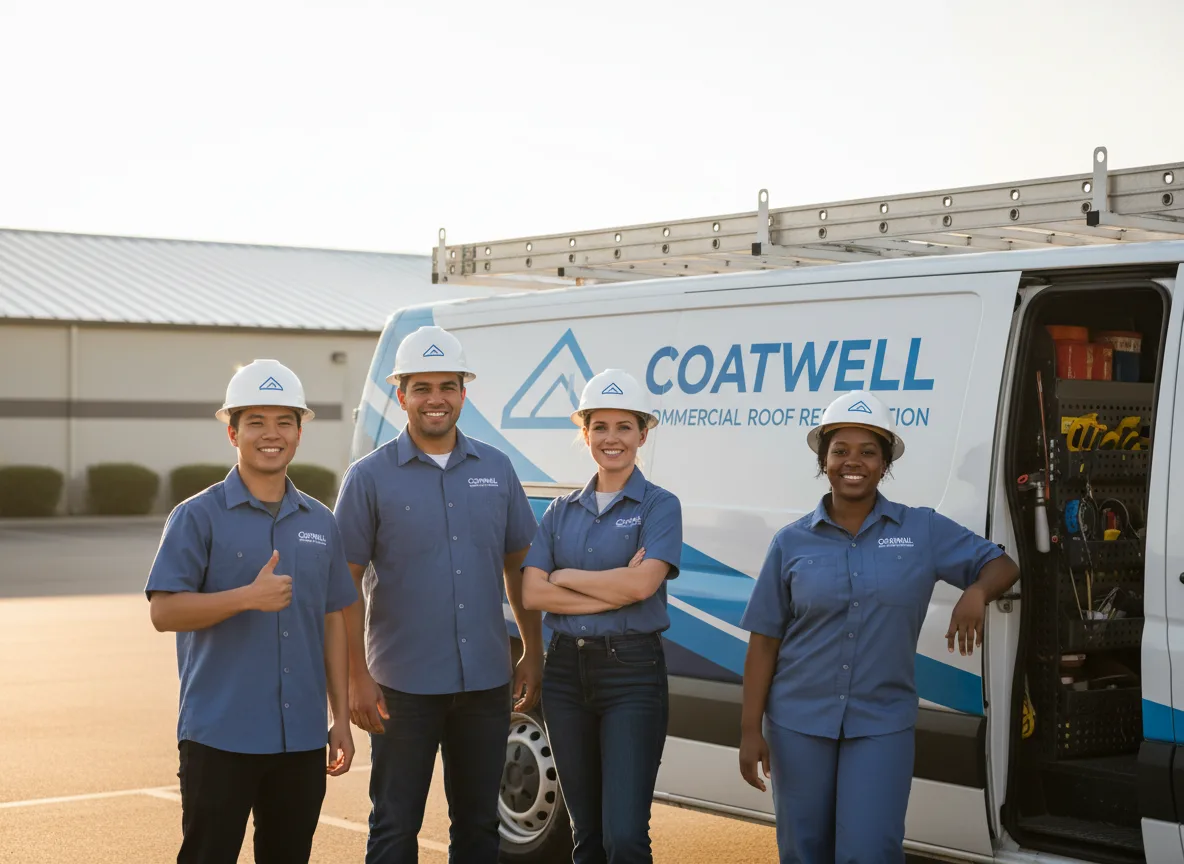 Commercial roof coating company in Acme, LA
